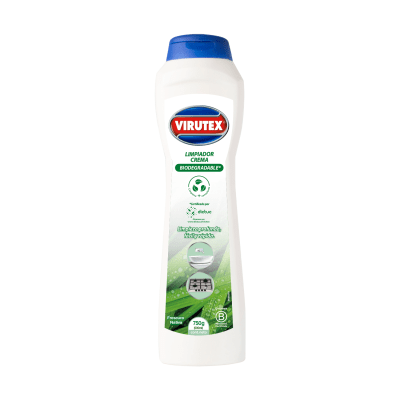 Limpiador Crema Virutex Biodegradable Frescura Nativa 750 g