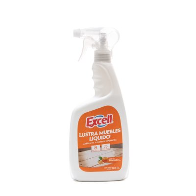 Lustramuebles Excell Líquido Mandarina 500 ml con Gatillo | Prisa