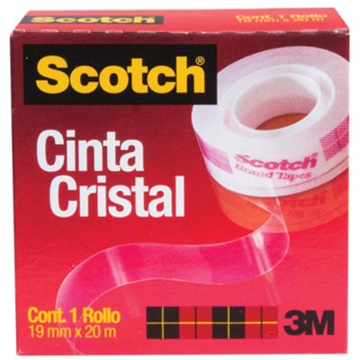 Cinta Adhesiva Cristal 18mm 30m Hand