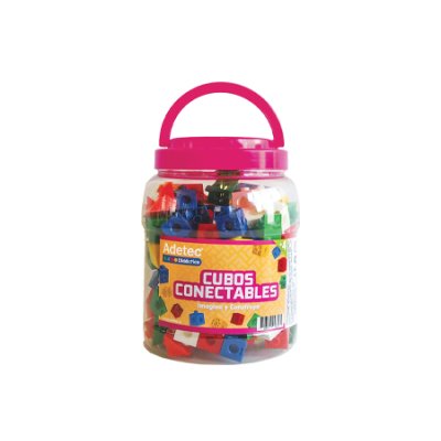 Set Cubos Conectores Adetec 140 Piezas