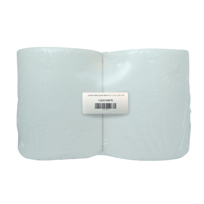 Toalla de Papel Tecnoroll 2 Rollos 180 m Hoja Simple
