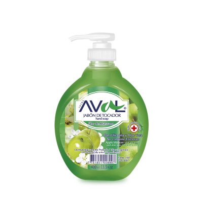 Jabón Líquido Aval Intra Flor de Manzano 400 Ml
