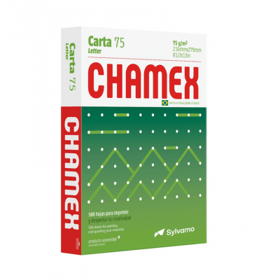 Resma Papel Fotocopia Chamex Carta 500 Hojas