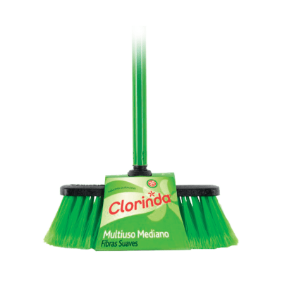 Escobillón Clorinda con Mango Multiuso Mediano