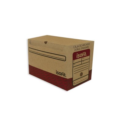 Caja de Archivo Isofit Doble Standard 392x280x230 mm | Prisa