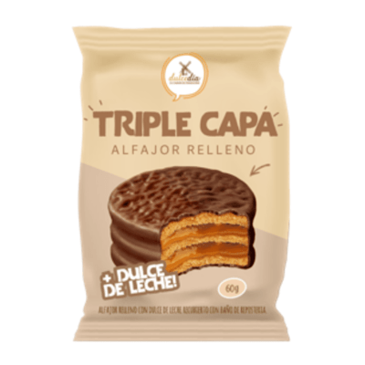 Alfajor Dulcedia Chocolate 60 g