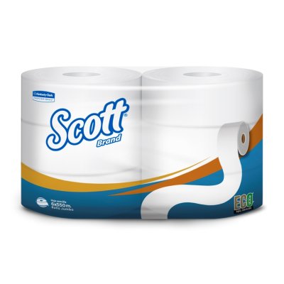 Papel Higiénico Scott Hoja Simple 6 Rollos 550 m