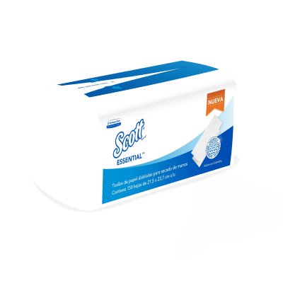 Toalla de Papel Scott Interfoliada 150 Unidades Hoja Simple