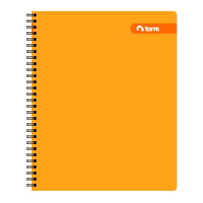 Cuaderno Universitario Torre Liso M7 Espiral Doble 100 Hojas Colores Surtidos