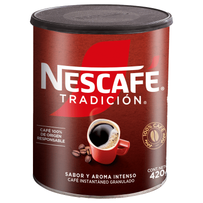 Café Instantáneo Nescafé Tradición granulado 420 g