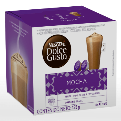 Cápsula Nescafé Dolce Gusto Mocha 10 Cápsulas