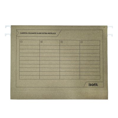 Carpeta Colgante Isofit Estándar Extra Metálico