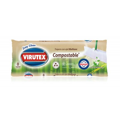 Trapero Húmedo Virutex Vitalidad 40x60 cm 8 Unidades