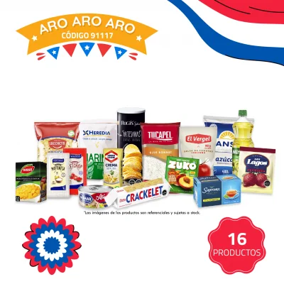 Canasta de Alimentos Prisa 18 Aro Aro Aro