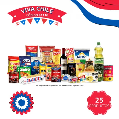 Canasta de Alimentos Prisa 18 Viva Chile