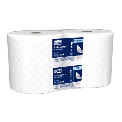 Toalla Papel Tork Jumbo 190 M 2 Rollos