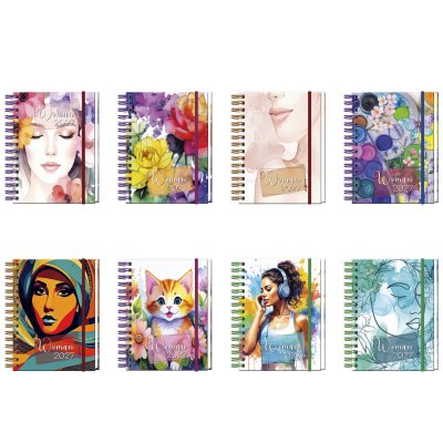 Agenda Buho Memory Woman 2027 Con Espiral