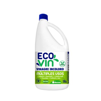 Vinagre Ecovin Incoloro Manzana 2 L