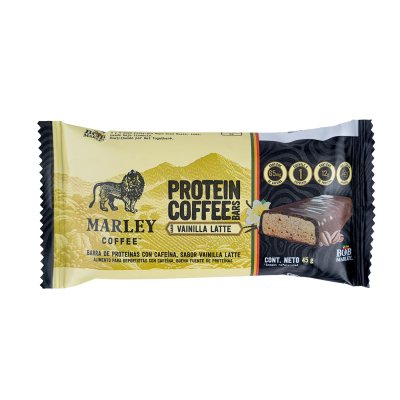 Barra de Proteína Marley Coffe Vainilla Latte 45 g