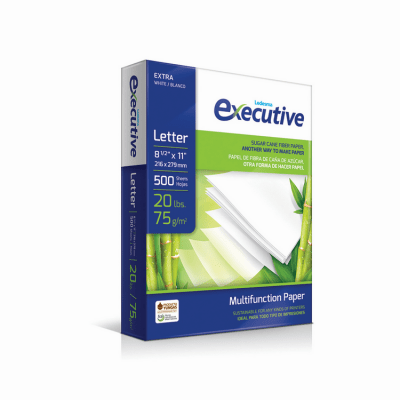Resma Papel Fotocopia Executive Carta 75 g 500 Hojas