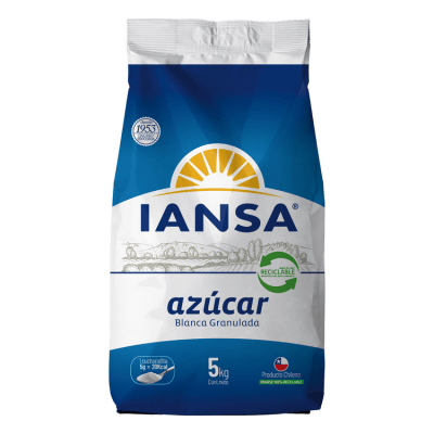 Azúcar Iansa Blanca 5 Kg