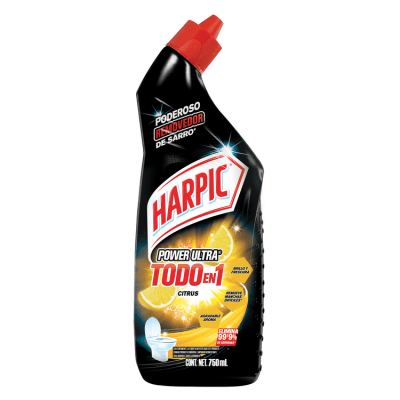 Desinfectante W.C Harpic Líquido Power Ultra Citrus 750 ml