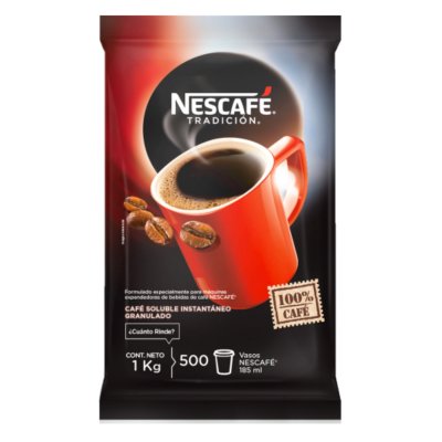 Café Instantáneo Nescafé Tradición Granulado 1 Kg