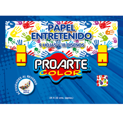 Carpeta con Cartulina Proarte Entretenido