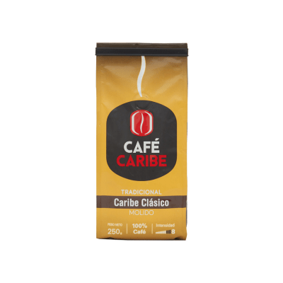 Café Grano Molido Caribe Clásico Tradicional 250 g