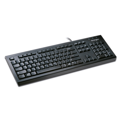 Teclado Kensington Negro Antiderrames USB