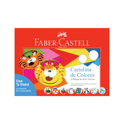 Carpeta Cartulina Escolar Faber-Castell 18 Pliegos