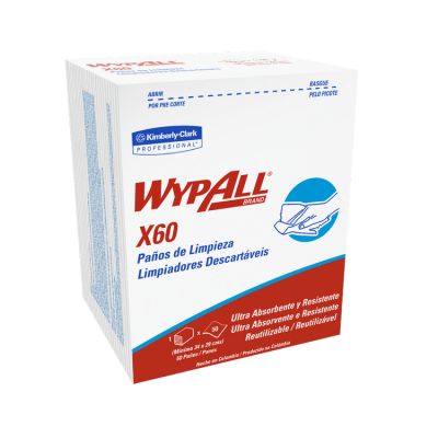 Paño de Limpieza Wypall X-60 50 Unidades