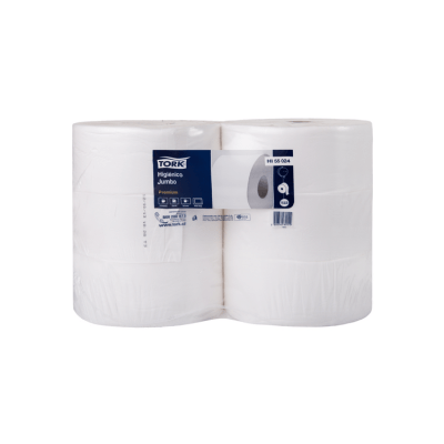 Papel Higiénico Tork Jumbo Premium Doble Hoja 6 Rollos 250 m