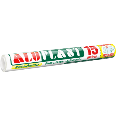 Film Plástico Alusa Aluplast Económico 30 cm 15 m