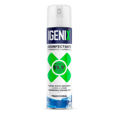 Desinfectante en Aerosol Igenix Tradicional Antibacterial 360 cc