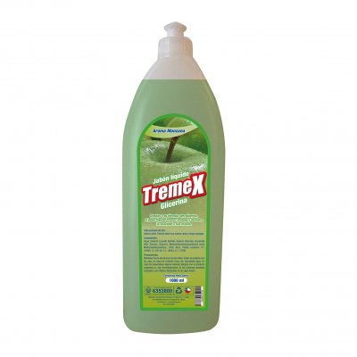 Jabón Líquido Tremex con glicerina de Manzana 1 L