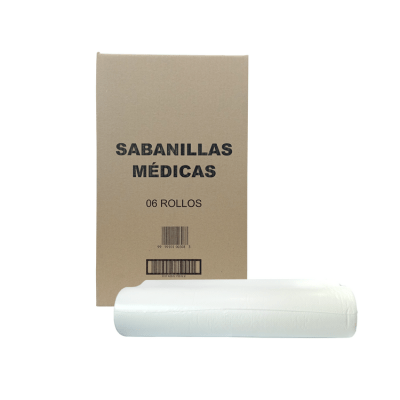 Sabanilla Médica Tecnoroll 50 m Caja de 6 Rollos