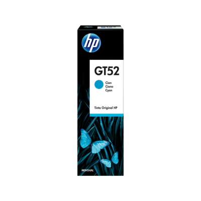 Botella de Tinta Cian HP GT52 Original (M0H54AL)
