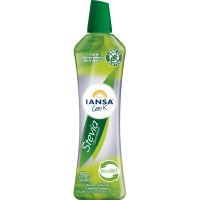 Endulzante Líquido Iansa Cero K Stevia Sucralosa 350 ml