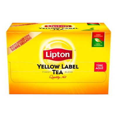 Té Negro Lipton Yellow Label 20 Bolsitas