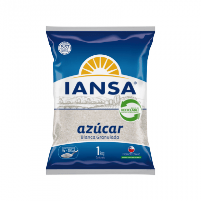 Azúcar Iansa Blanca Bolsa 1 Kg