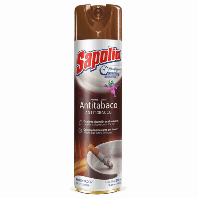 Desodorante Ambiental Sapolio Antitabaco 360 cc
