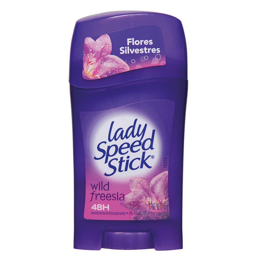 DESODORANTE PERSONAL LADY SPEED STICK WILD FRESSIA 45 G