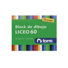 Block de Dibujo Artel Liceo 60 20 Hojas
